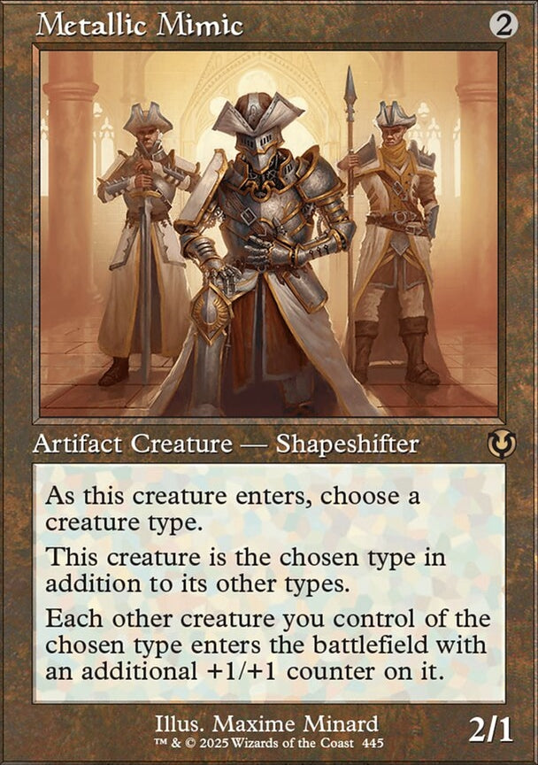 Metallic Mimic [ #0445 Retro Frame ] (INR-R-FOIL)