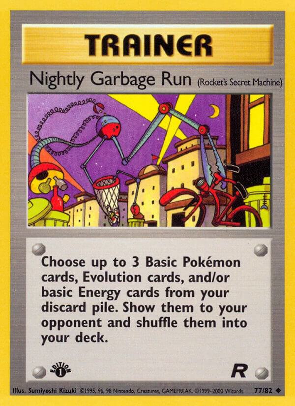 Nightly Garbage Run - 77/82 (TR) Uncommon - Moderately Played Unlimited