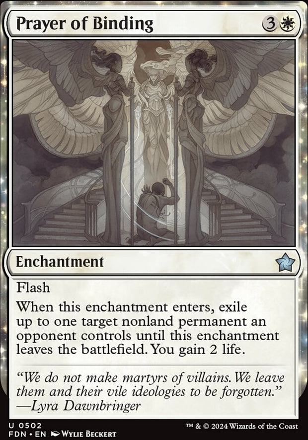 Prayer of Binding [#0502 Beginner Box] (FDN-U)