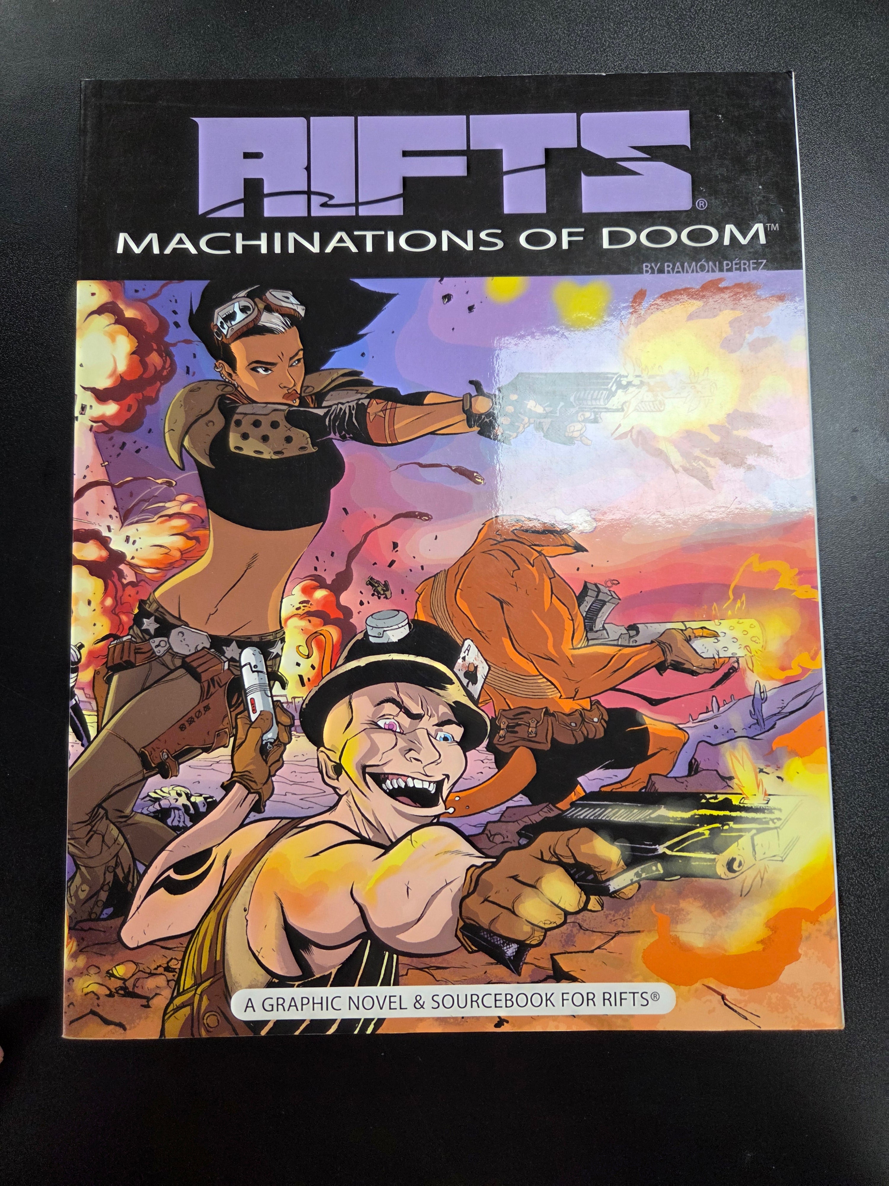 Rifts RPG (1st Ed.): Graphic Novel & RPG Sourcebook (USED)