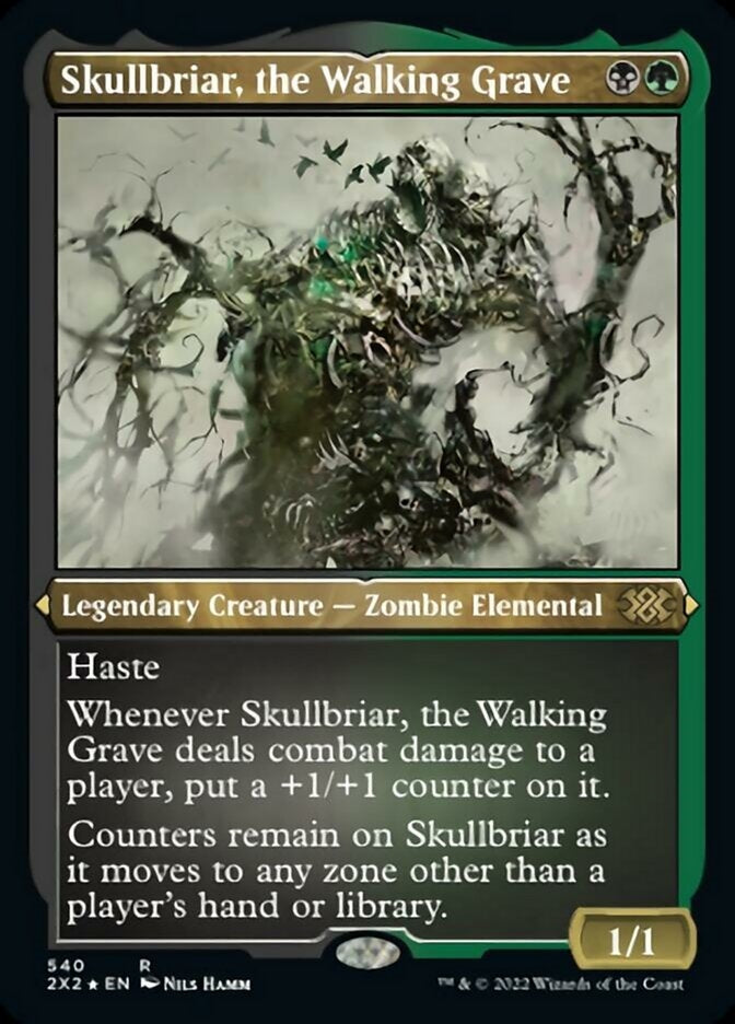 Skullbriar, the Walking Grave [#540 Etched Foil] (2X2-R)