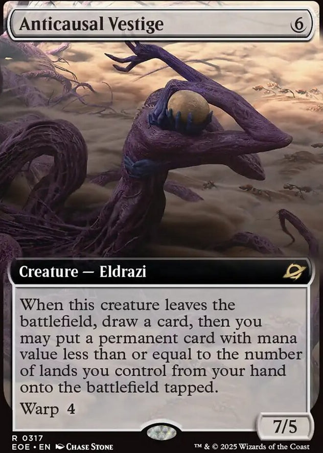 Anticausal Vestige [ #0317 Extended Art] (EOE-R)