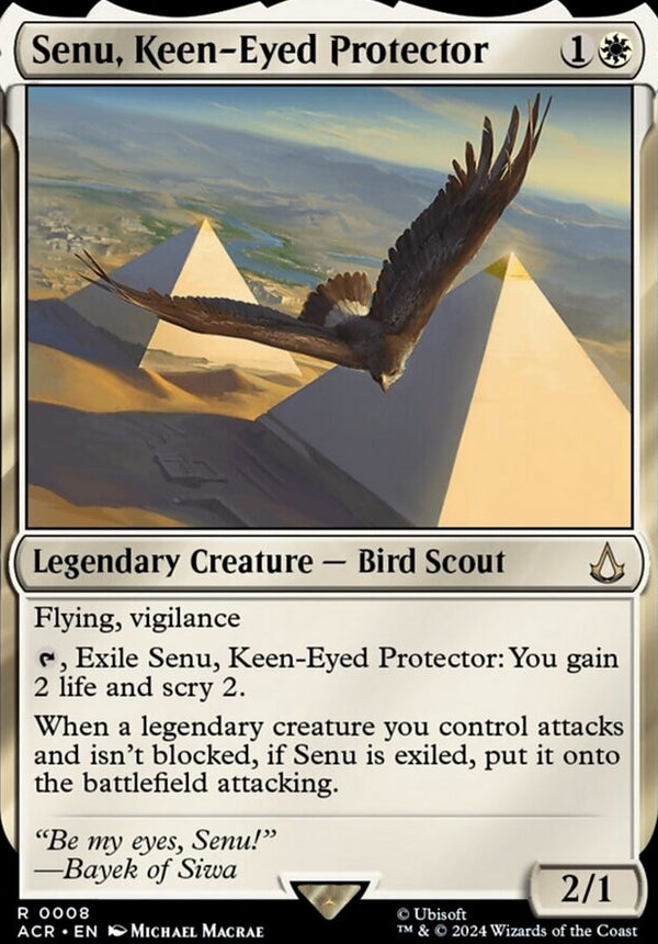 Senu, Keen-Eyed Protector [#0008] (ACR-R-FOIL)