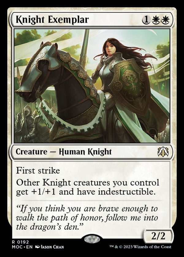 Knight Exemplar [#0192 Reprint] (MOC-R)