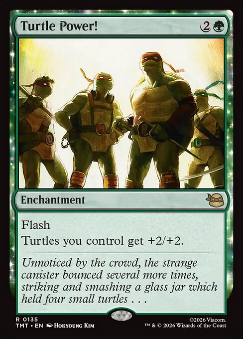 Turtle Power! [ #0135 ] (TMT-R)