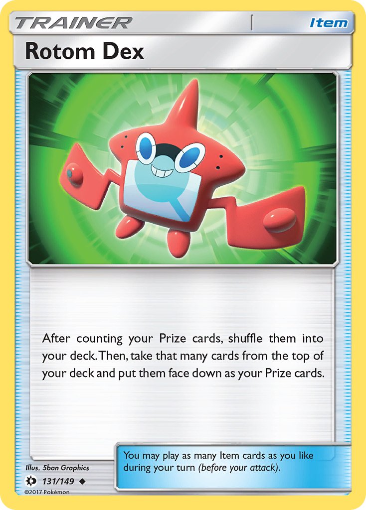 Rotom Dex - 131/149 (SM01) Uncommon - Near Mint