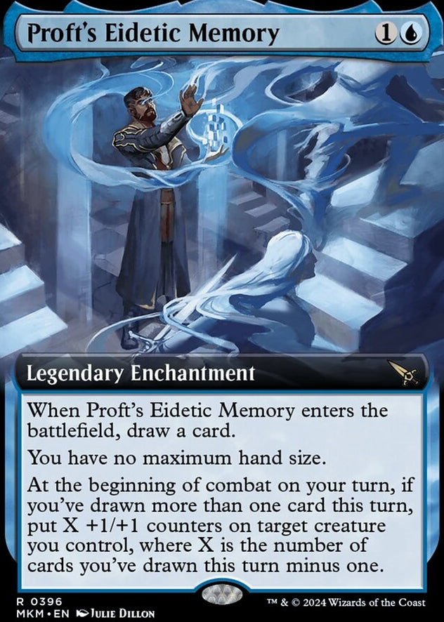 Proft's Eidetic Memory [#0396 Extended Art] (MKM-R-FOIL)