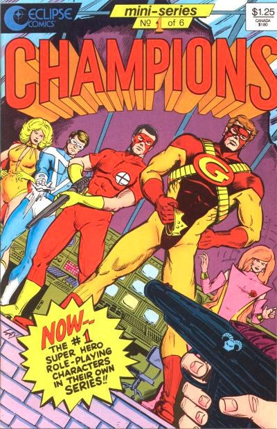 Champions (1986 Series) #1-6 (5.0) (Complete Series) (Comic Bundle)