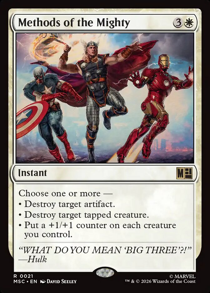 Methods of the Mighty [ #0021 Surge Foil ] (MSC-R)