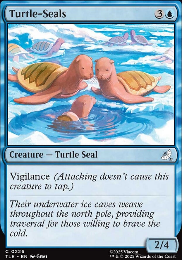 Turtle-Seals [ #0226 ] (TLE-C)