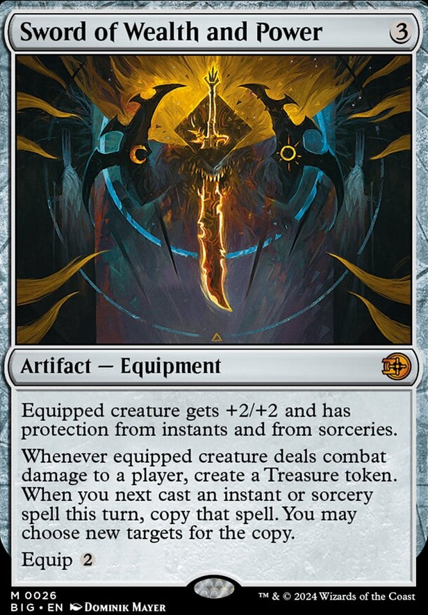 Sword of Wealth and Power [#0026] (BIG-M-FOIL)