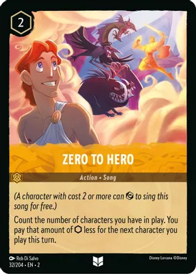 Zero To Hero (Rise of the Floodborn 32/204) Uncommon - Near Mint