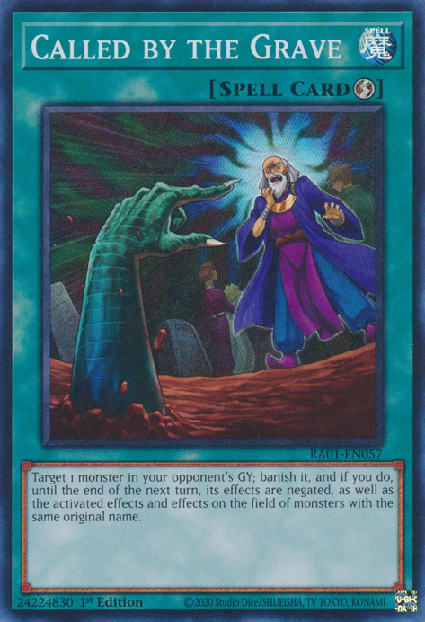 Called by the Grave (RA01-EN057) Secret Rare - Near Mint 1st Edition