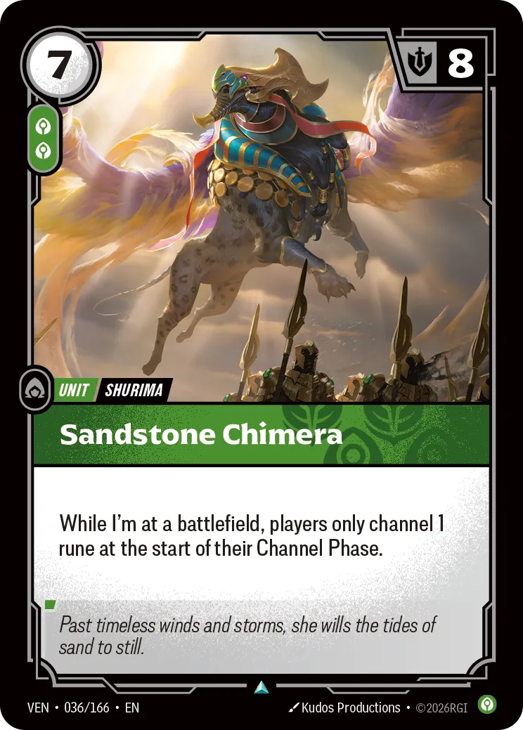 Sandstone Chimera - 036/166 (VEN) Uncommon