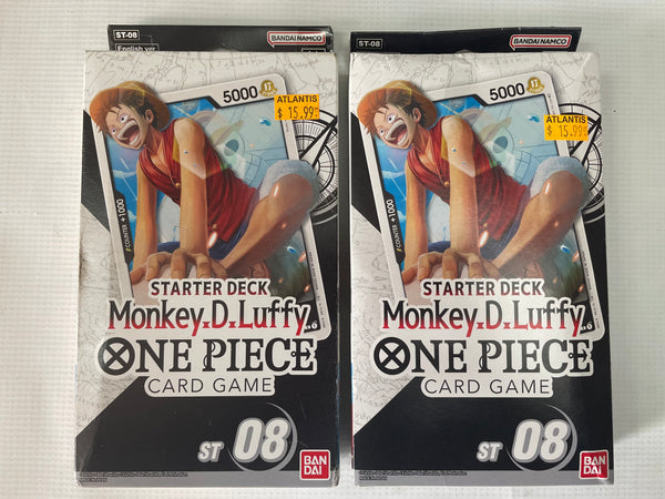 One Piece TCG: Starter Deck 08 - Monkey.D.Luffy (Box Damaged)