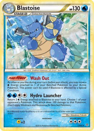 Blastoise (13/95) Light Play