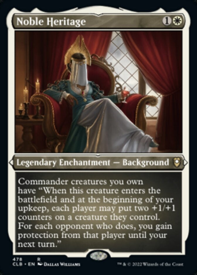 Noble Heritage [#478 Etched Foil] (CLB-R)