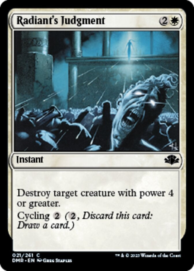 Radiant's Judgment (DMR-C)