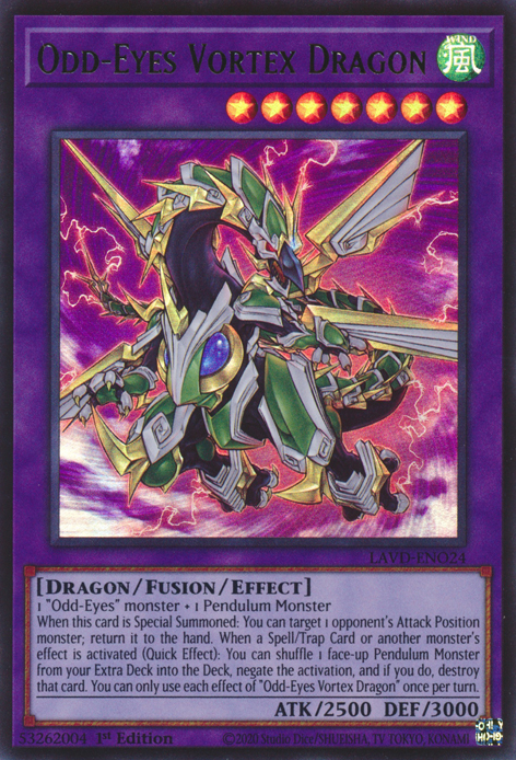 Odd-Eyes Vortex Dragon (LAVD-ENO24)