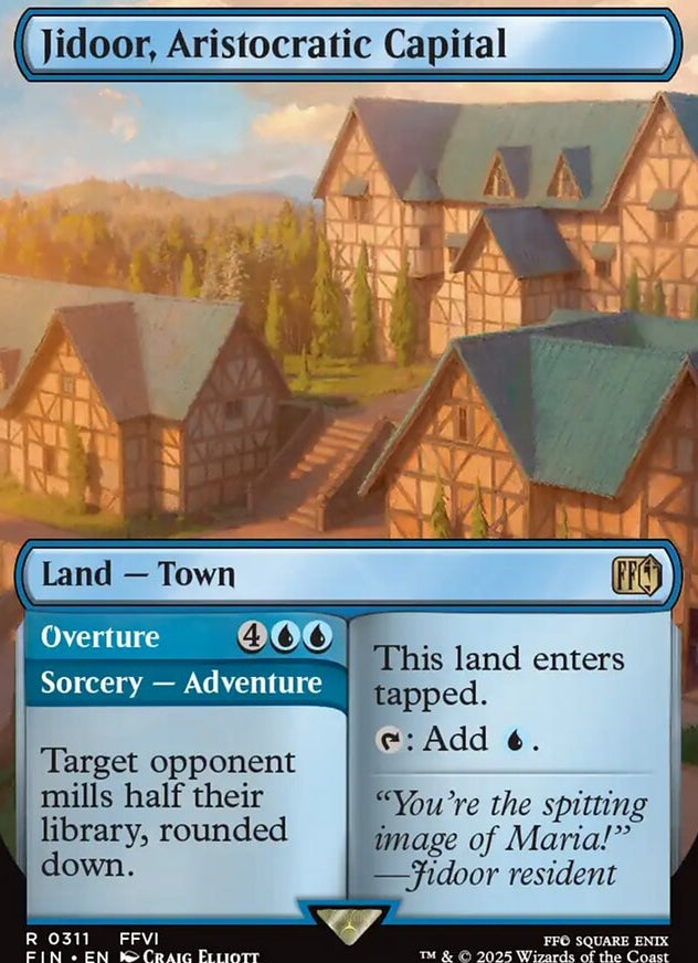 Jidoor, Aristocratic Capital // Overture [ #0311 Alternate Art Towns ] (FIN-R)