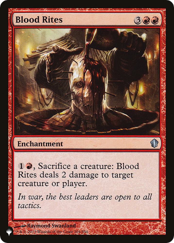 Blood Rites (C13-U-LIST)