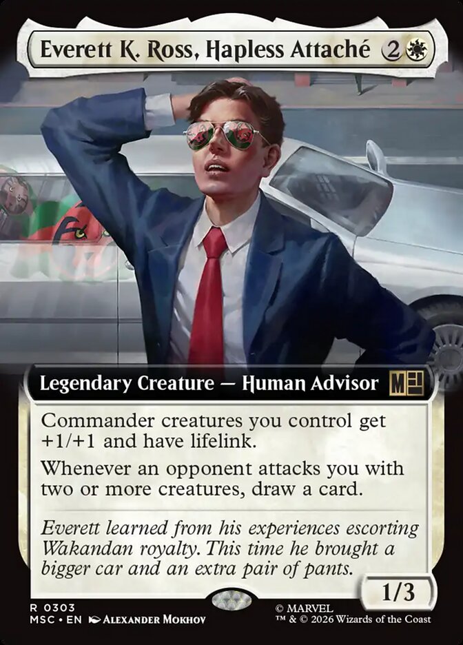 Everett K. Ross, Hapless Attache [ #0303 Extended Art ] (MSC-R)