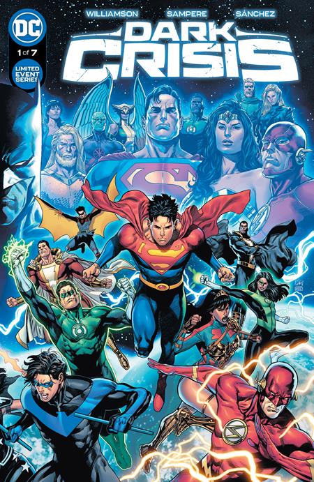 DARK CRISIS ON INFINITE EARTHS  #1 (OF 7) CVR A DANIEL SAMPERE WRAPAROUND
