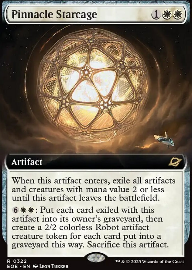 Pinnacle Starcage [ #0322 Extended Art] (EOE-R)