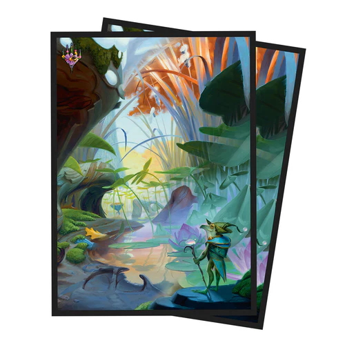 Ultra-PRO: Deck Protector - MTG: Bloomburrow - Season Lands: Island (Summer) (100) (38515)