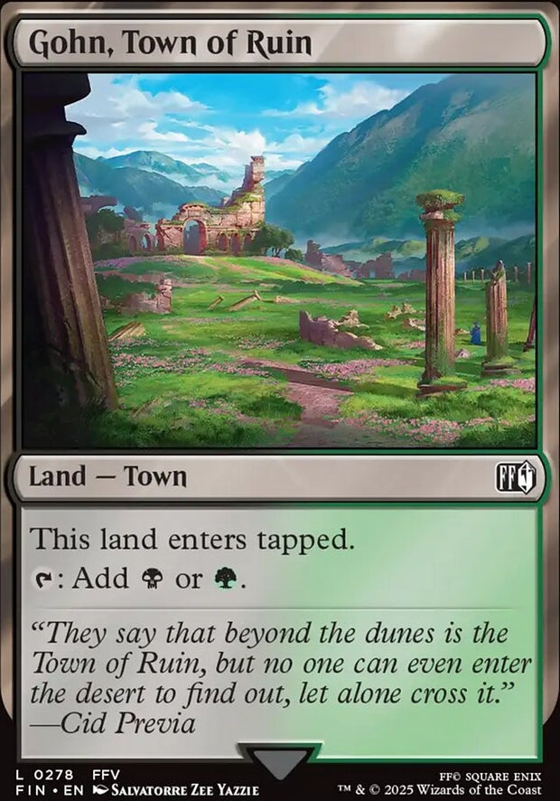 Gohn, Town of Ruin [ #0278 ] (FIN-C)