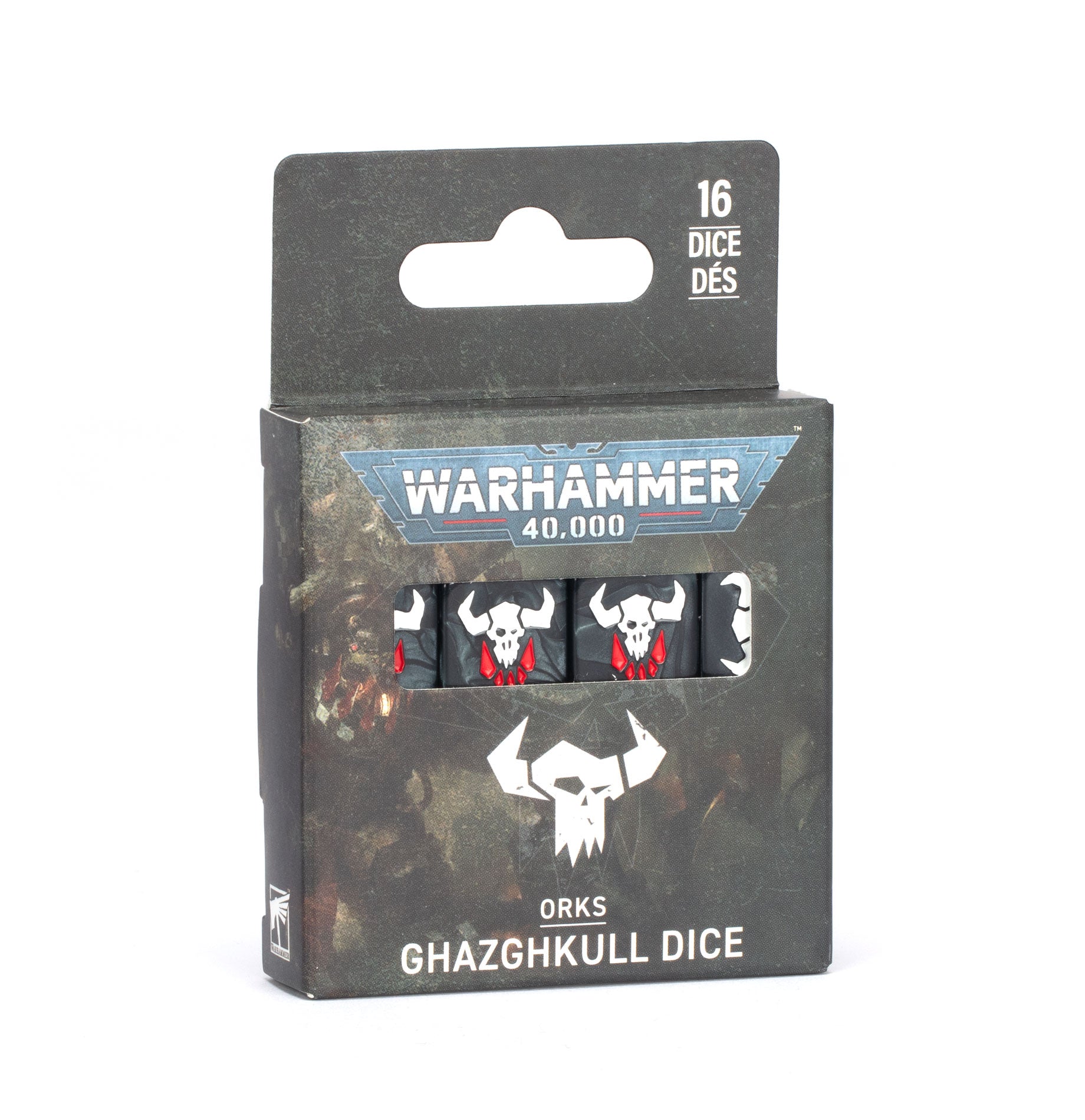 Warhammer Colour: Dice Set - 40K: Ghazghkull Thraka (16)