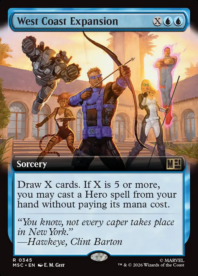 West Coast Expansion [ #0345 Extended Art ] (MSC-R)