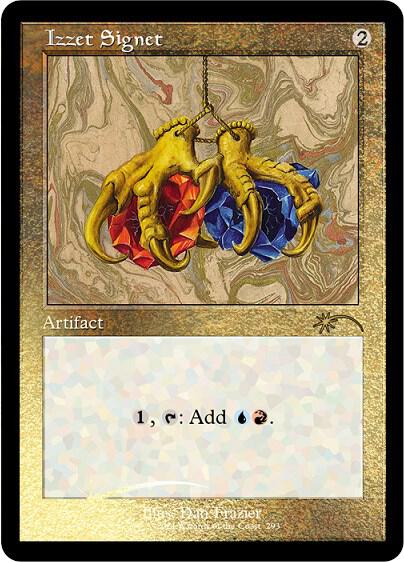 Izzet Signet [#293 Old-Frame] (SLD-R-FOIL-ETCHED)