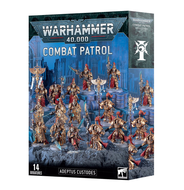 40K: Adeptus Custodes - Combat Patrol (8 Miniatures) (Release Date: 04.27.24)