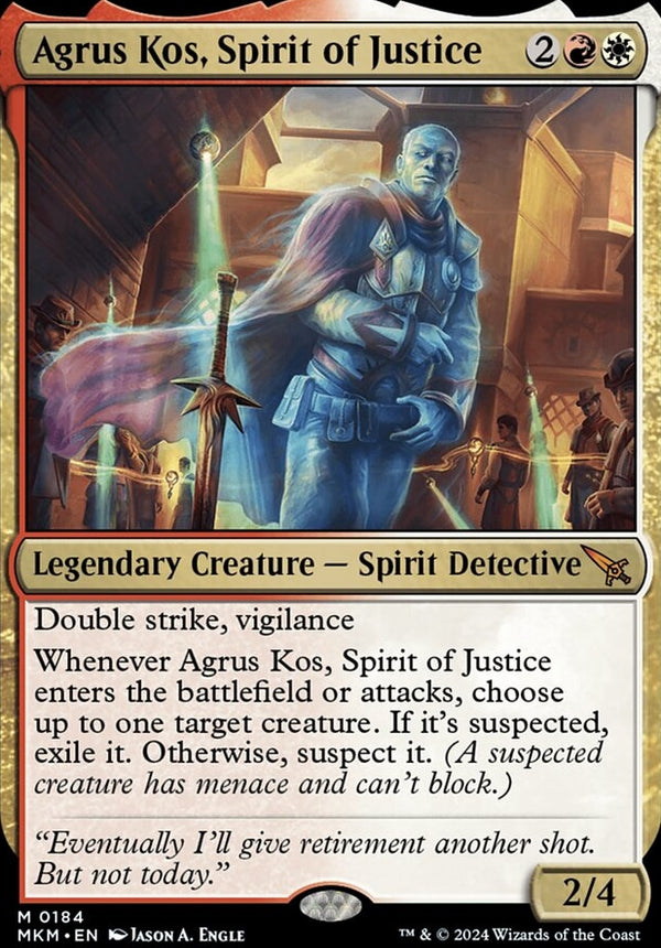 Agrus Kos, Spirit of Justice [#0184] (MKM-M)