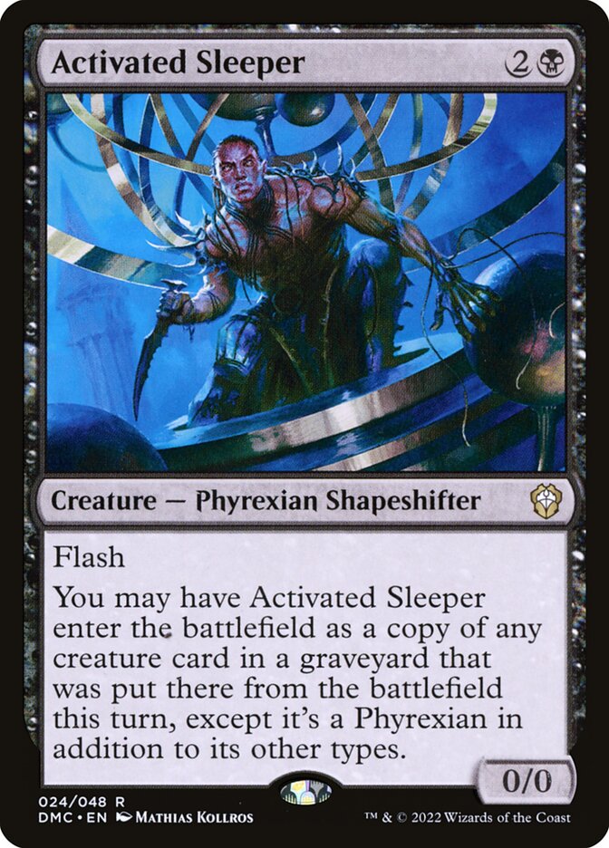 Activated Sleeper (DMC-R-FOIL)