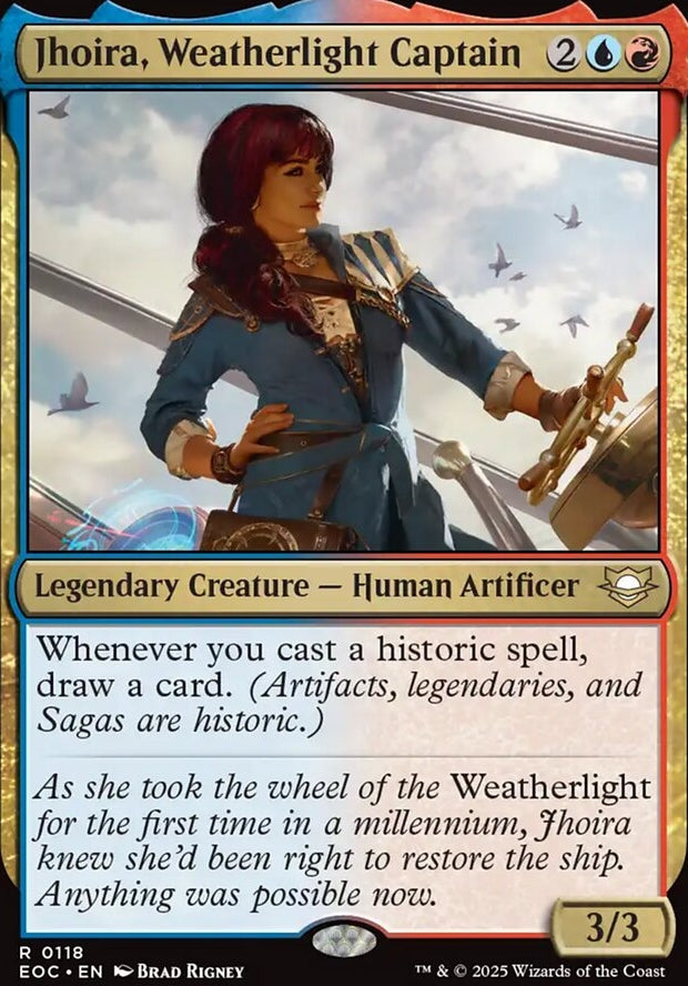 Jhoira, Weatherlight Captain [ #0118 ] (EOC-R)