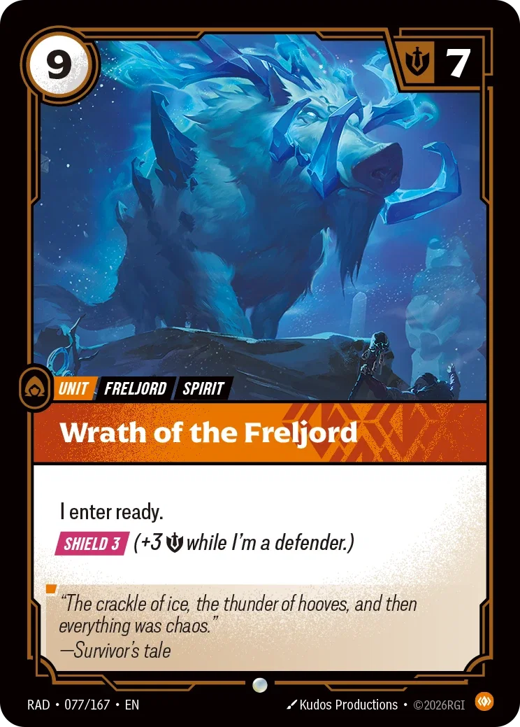 Wrath of the Freljord - 077/167 (RAD) Common
