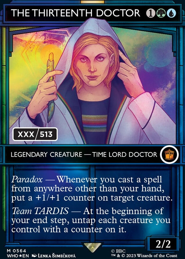 The Thirteenth Doctor [#0564 Tardis Showcase] (WHO-M) (SERIALIZED)