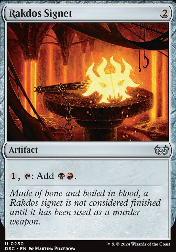 Rakdos Signet [#0250] (DSC-U)