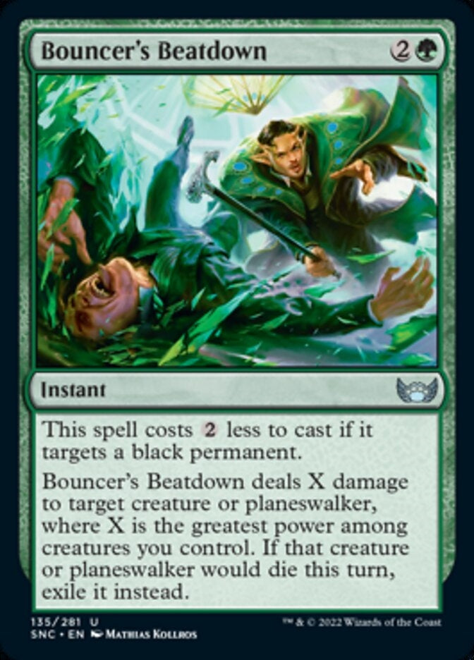 Bouncer's Beatdown [ #135/281 ] (SNC-U)