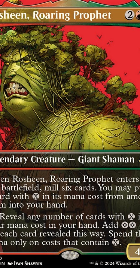 Rosheen, Roaring Prophet [#0380 Borderless] (MH3-R)