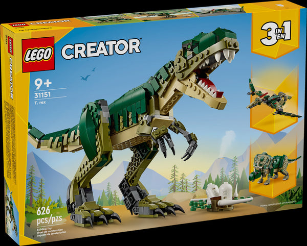 Lego: Creator 3 in 1 - T. Rex (31151)