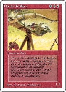 Orcish Artillery (2ED-U)