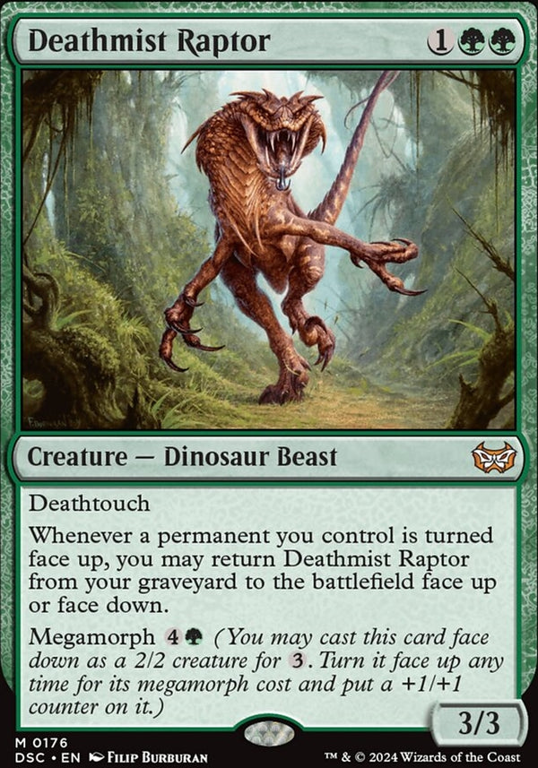 Deathmist Raptor [#0176] (DSC-M)