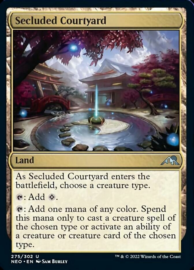Secluded Courtyard [ #275/302 ] (NEO-U)