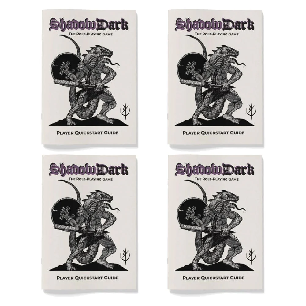 Shadowdark RPG - Player Quickstart Zine (4-Pack)