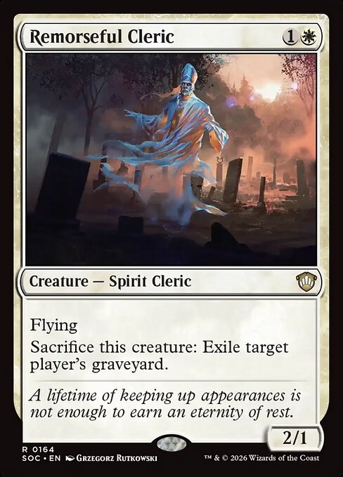Remorseful Cleric [ #0164 ] (SOC-R)