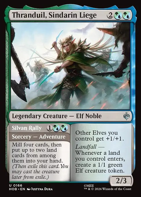 Thranduil, Sindarin Liege // Silvan Rally [ #0166 ] (HOB-U)