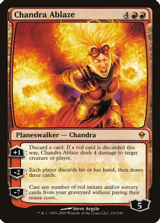 Chandra Ablaze (ZEN-M) Light Play